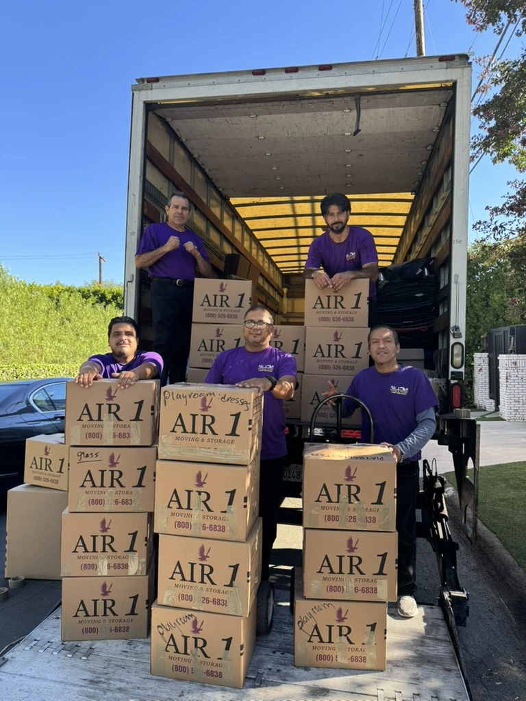 Air 1 Moving branded truck